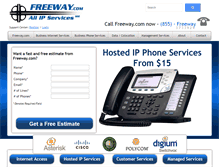 Tablet Screenshot of freeway.com